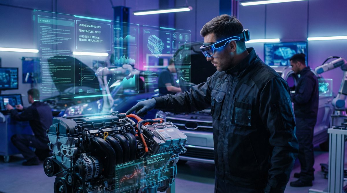 天美 AI修车视频技术