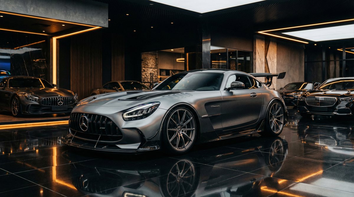 天美 奔驰视频 - AMG GT改装视频