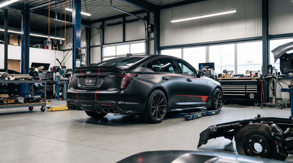 天美 凯迪拉克视频 - CT5改装视频